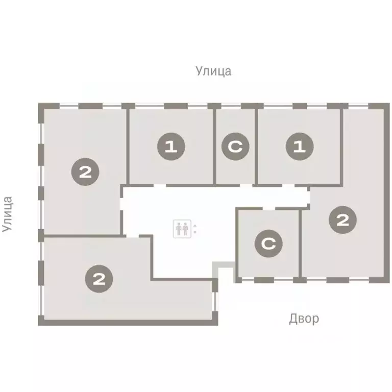 2-к кв. Омская область, Омск ул. Б.Г. Шаронова, 9 (71.04 м) - Фото 1