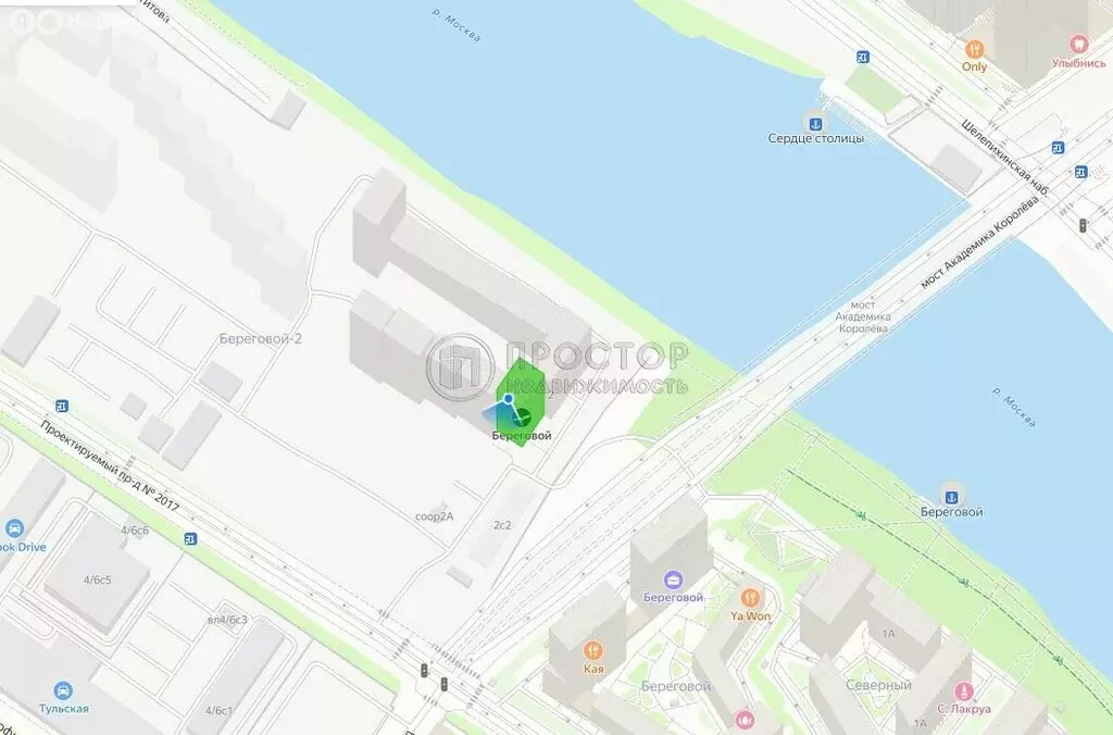 2-комнатная квартира: Москва, Береговой проезд, 2 (84.4 м) - Фото 2