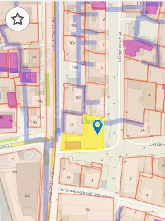 Участок в Ульяновская область, Ульяновск Северный пер. (9.93 сот.) - Фото 1