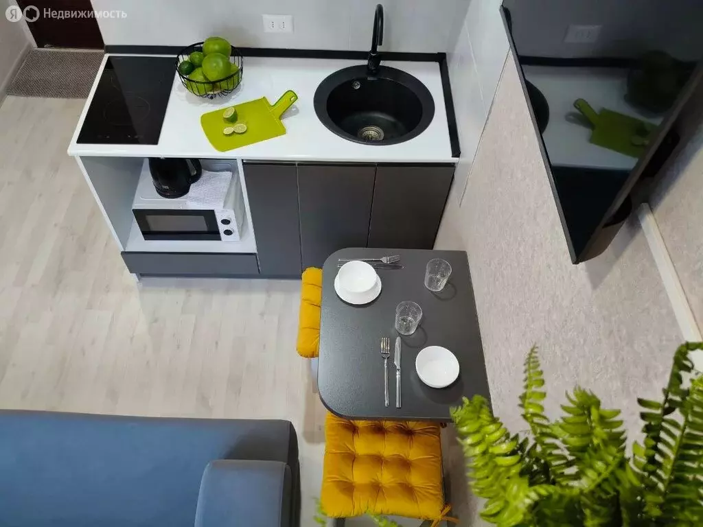 Квартира-студия: Красноярск, Новая улица, 24 (10 м) - Фото 2