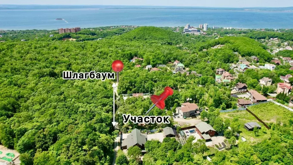 Участок в Приморский край, Владивосток Скатная ул., 40Д (9.6 сот.) - Фото 1