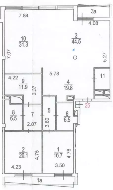 3-к кв. Москва ул. Остоженка, 11 (179.0 м) - Фото 0