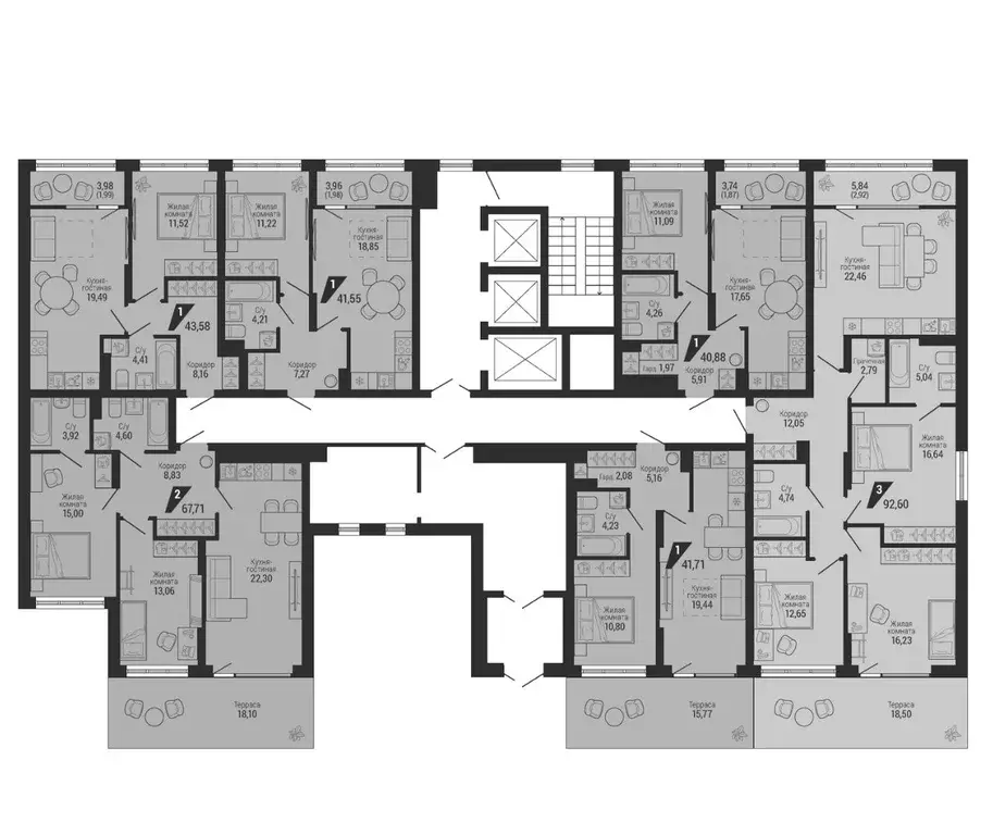 1-к кв. Свердловская область, Екатеринбург ул. 22-го Партсъезда, 10 ... - Фото 2