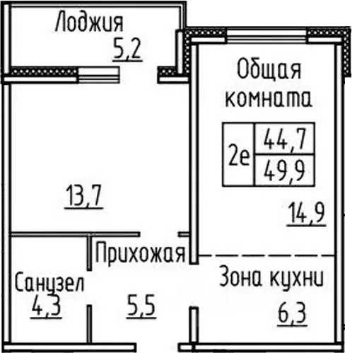 2-к кв. Новосибирская область, Новосибирский район, Мичуринский ... - Фото 0