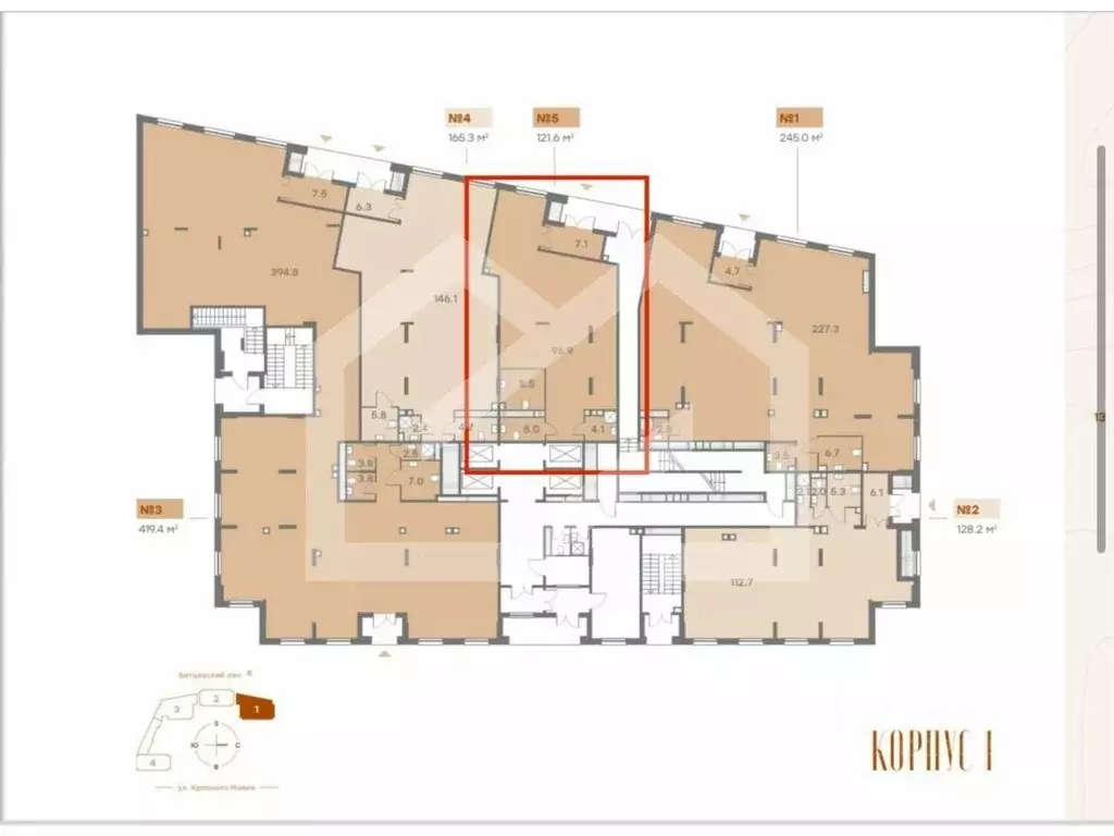 Торговая площадь в Москва ул. Красного Маяка, 26А (122 м) - Фото 2