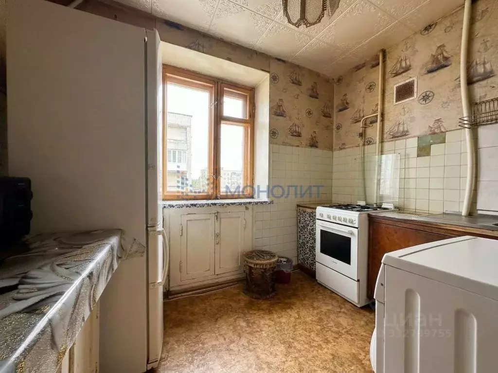 3-к кв. Нижегородская область, Нижний Новгород Снежная ул., 25к4 (62.0 ... - Фото 2