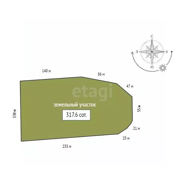 Участок в Красноярский край, Емельяново пгт  (317.6 сот.) - Фото 2