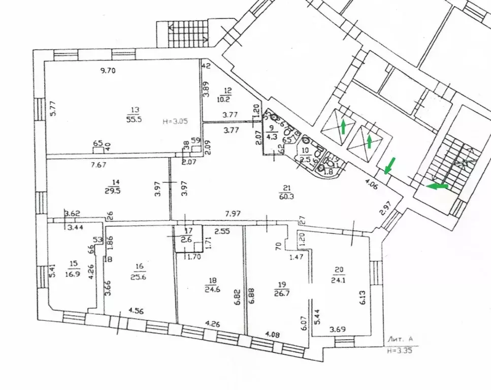 Офис в Тюменская область, Тюмень ул. Володарского, 14 (285 м) - Фото 1