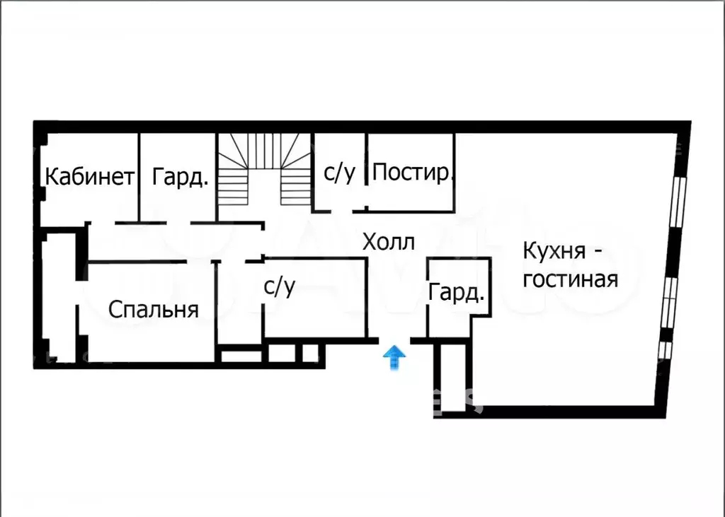 4-к. квартира, 243 м, 11/16 эт. - Фото 0