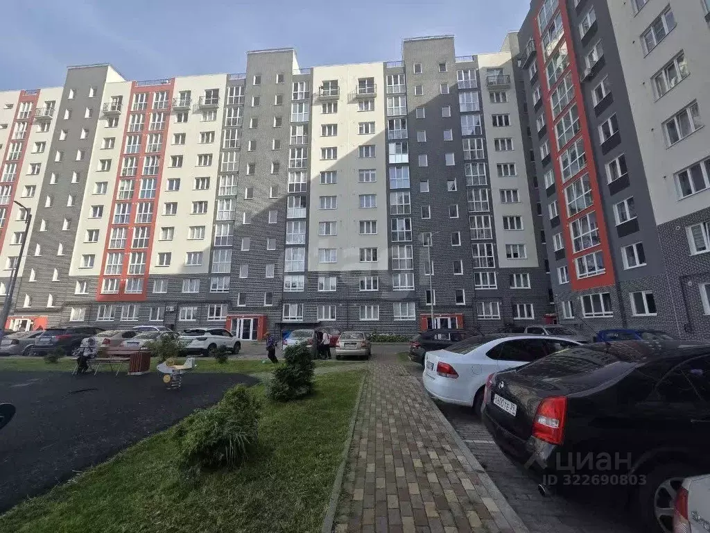 1-к кв. Калининградская область, Калининград ул. Флагманская, 1 (35.2 ... - Фото 2