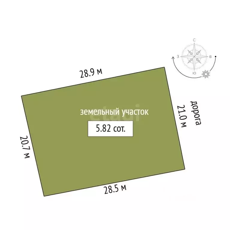 Участок в Крым, Судак муниципальный округ, с. Миндальное, Солнечная ... - Фото 2