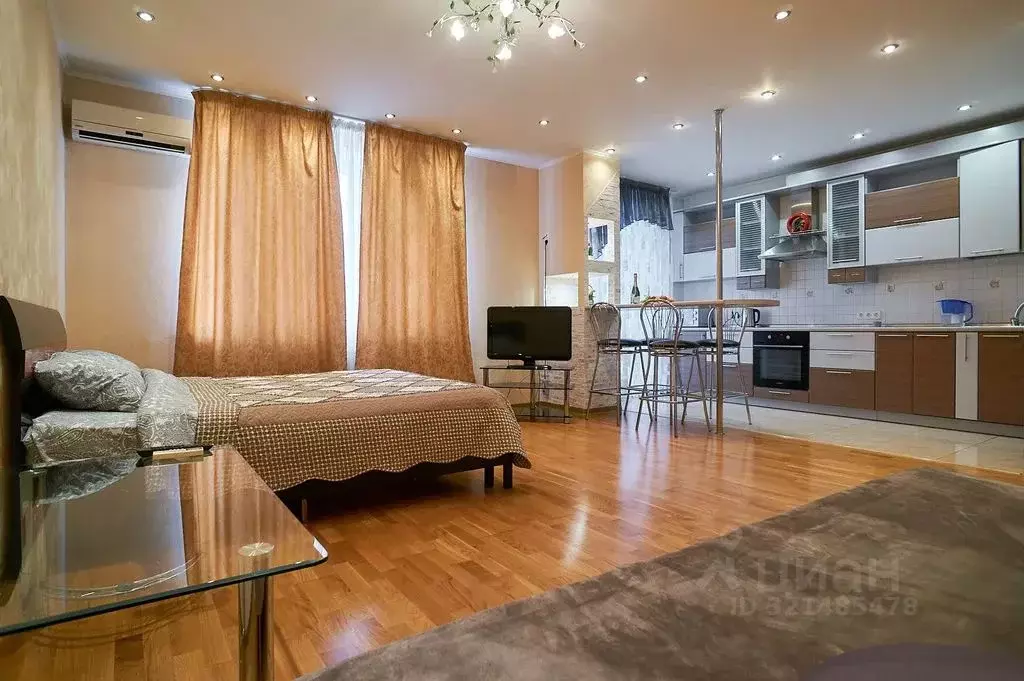 Студия Омская область, Омск ул. 70 лет Октября, 10/3 (45.0 м) - Фото 2