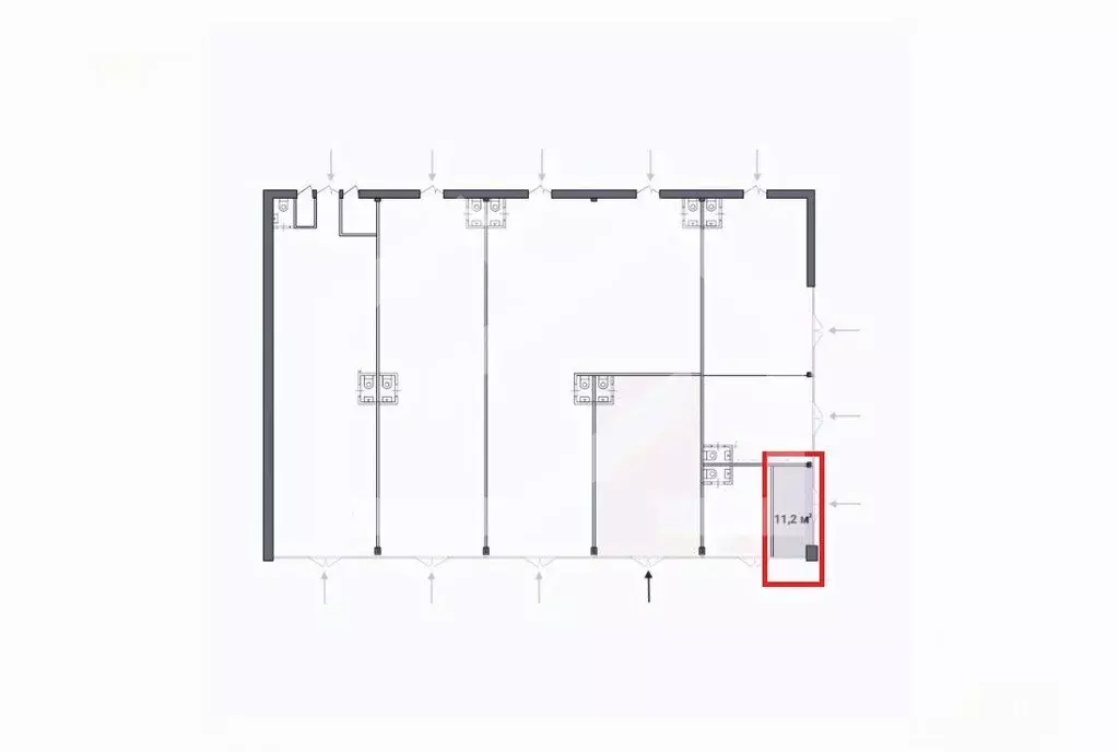 Помещение свободного назначения в Москва Тушинская ул., 24С15 (11 м) - Фото 2