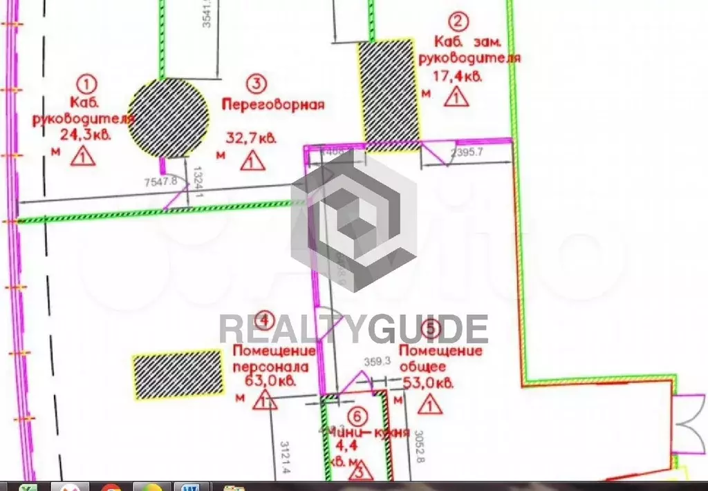 202 м2 Бизнес-центр  Башня Федерация  A - Фото 0