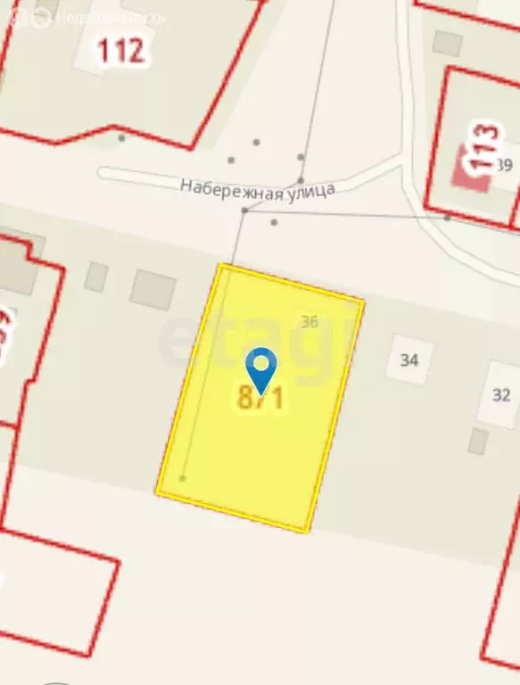 Участок в городской округ Ульяновск, село Арское, Набережная улица (20 ... - Фото 1