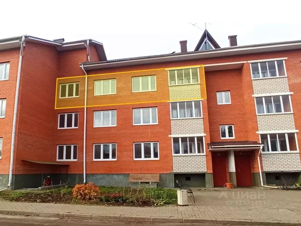 3-к кв. Москва д. Сенькино-Секерино, 1А (75.6 м) - Фото 1