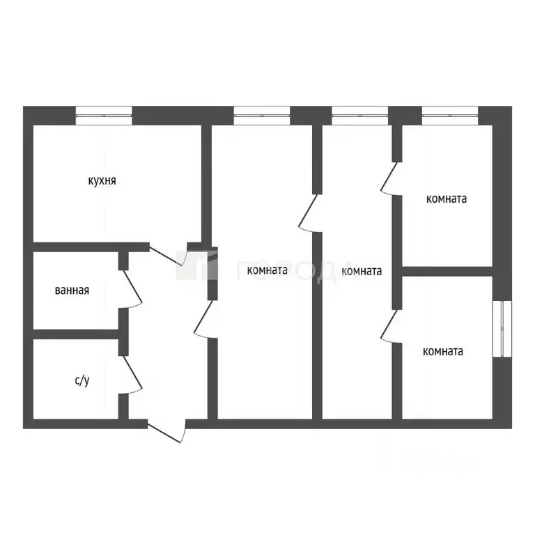 Дом в Алтайский край, Барнаул ул. Парижской Коммуны, 11 (65 м) - Фото 2