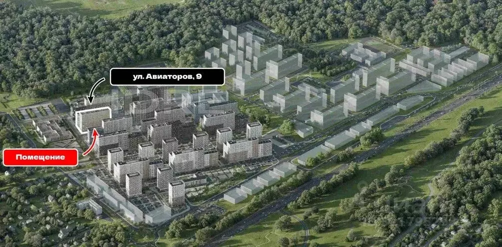 Торговая площадь в Московская область, Ленинский городской округ, д. ... - Фото 2