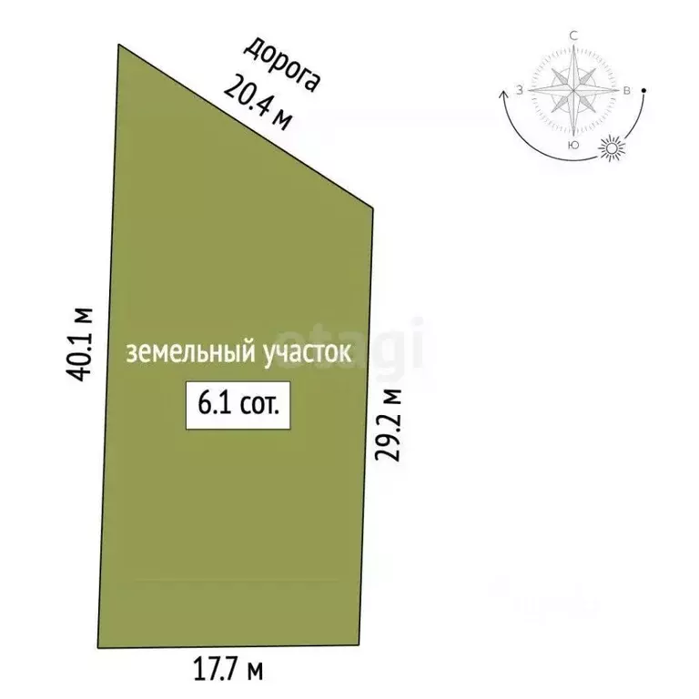 Участок в Челябинская область, Сосновский муниципальный округ, д. ... - Фото 2