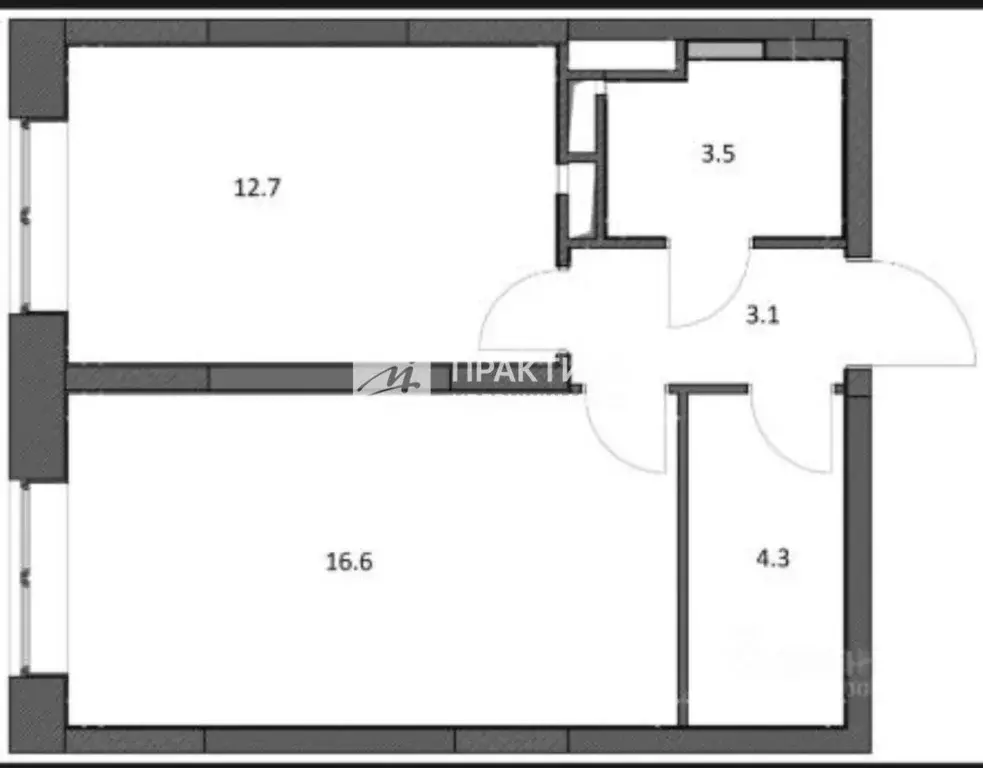 1-к кв. Московская область, Котельники ул. Кузьминская, 5 (41.4 м) - Фото 2
