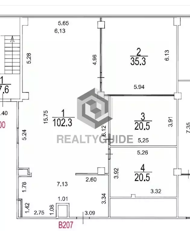 Офис в Москва Верейская ул., 15 (180 м) - Фото 1