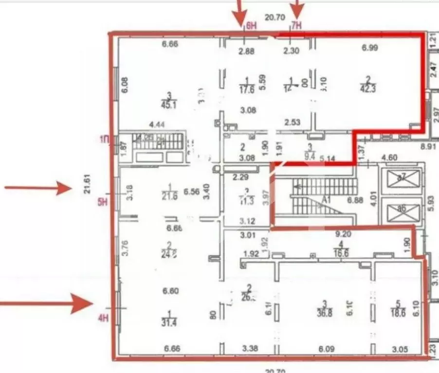 Помещение свободного назначения в Москва Салтыковская ул., 6/1к7 (320 ... - Фото 2