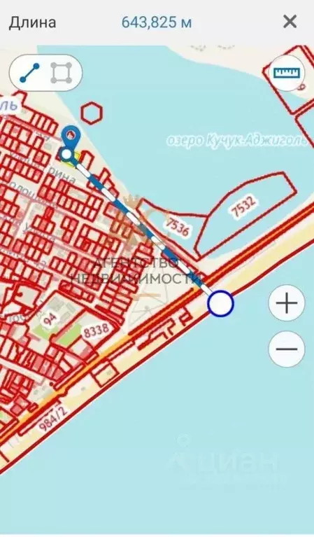 Участок в Крым, Феодосия муниципальный округ, с. Береговое ул. ... - Фото 2