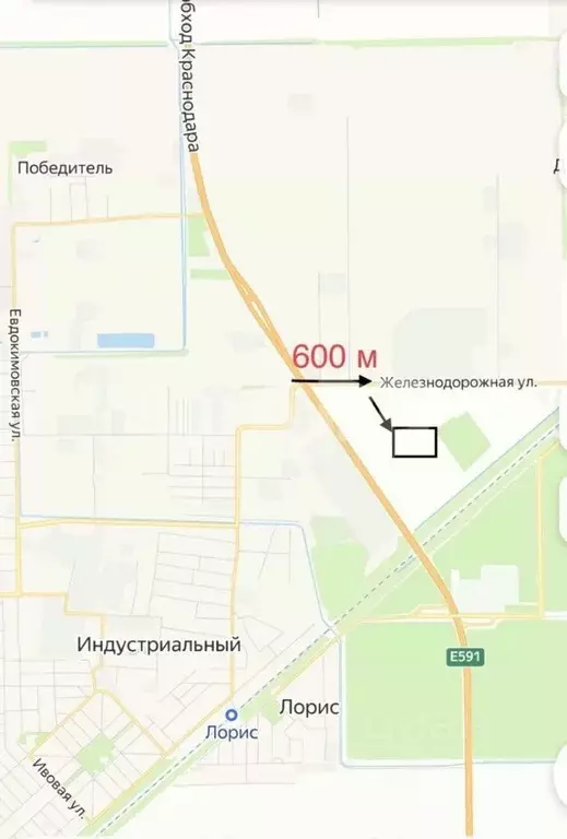 Склад в Краснодарский край, Краснодар пос. Дружелюбный, ул. ... - Фото 2