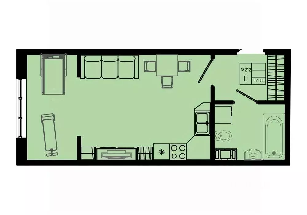 Студия Ленинградская область, Коммунар г. Гатчинский муниципальный ... - Фото 1