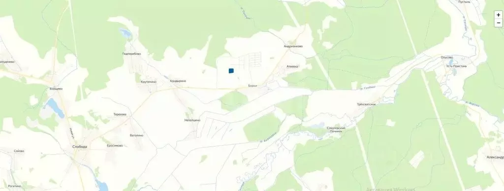 Участок в Московская область, Клин городской округ, д. Борки 5 (200.0 ... - Фото 0