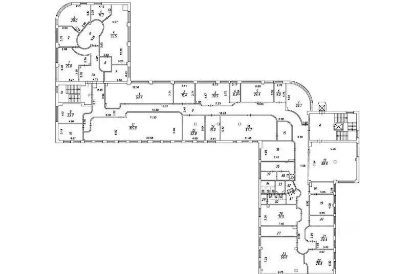 Офис в Москва Цветной бул., 30С1 (1309 м) - Фото 1