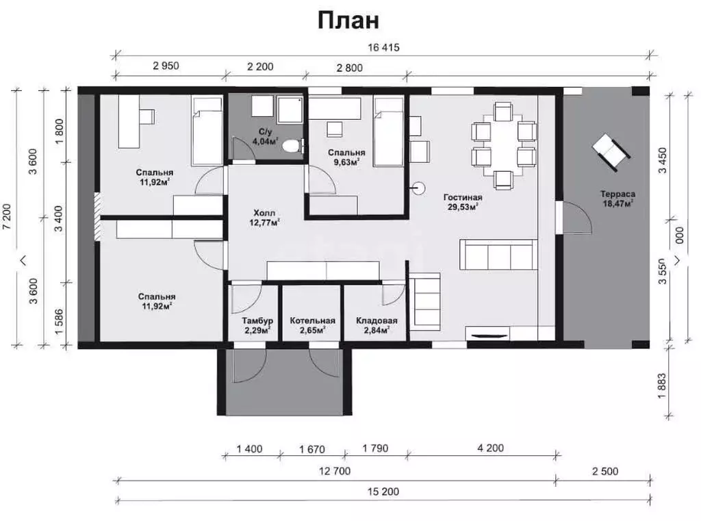 Дом в Пермский муниципальный округ, квартал Южный, Зелёная улица (90 ... - Фото 2