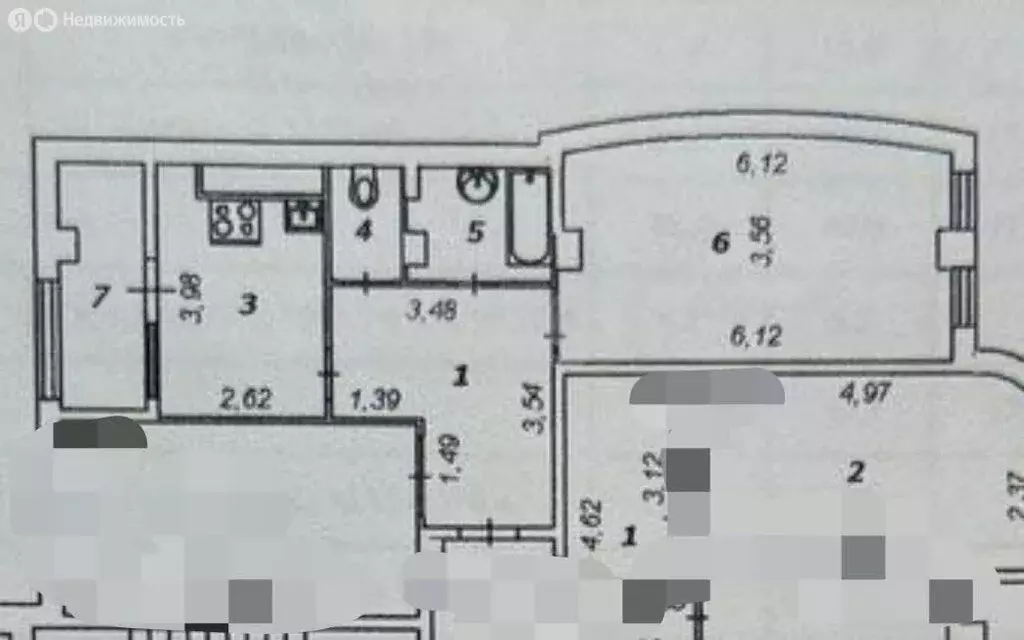 2-комнатная квартира: Белгород, Кирпичная улица, 65 (68 м) - Фото 0