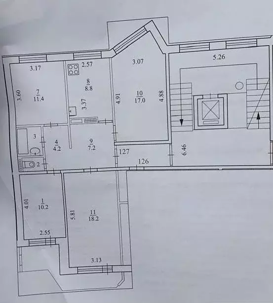 4-к кв. Архангельская область, Архангельск Садовая ул., 50 (80.0 м) - Фото 0