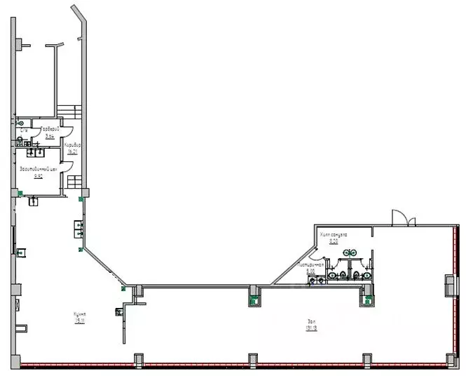 Помещение свободного назначения в Санкт-Петербург ул. Дыбенко, 7к4 ... - Фото 1