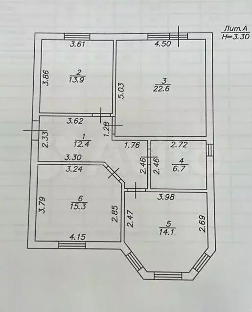 Дом 99 м на участке 3 сот. - Фото 0