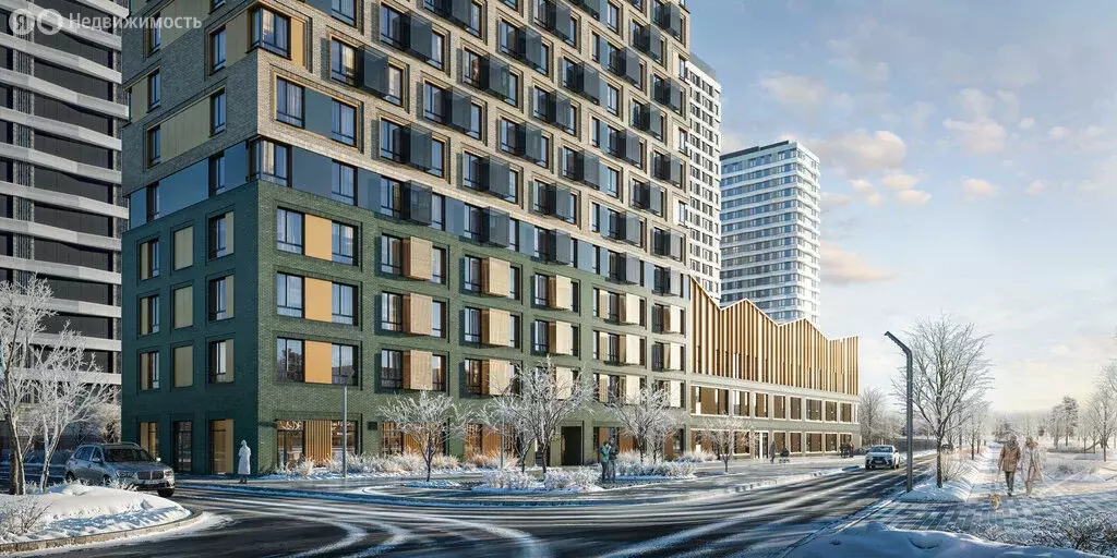 3-комнатная квартира: Красногорск, жилой комплекс Квартал Строгино, к2 ... - Фото 2