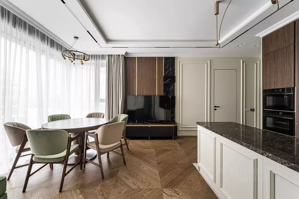 3-к кв. Москва бул. Чкаловский, 6к1 (71.0 м) - Фото 1