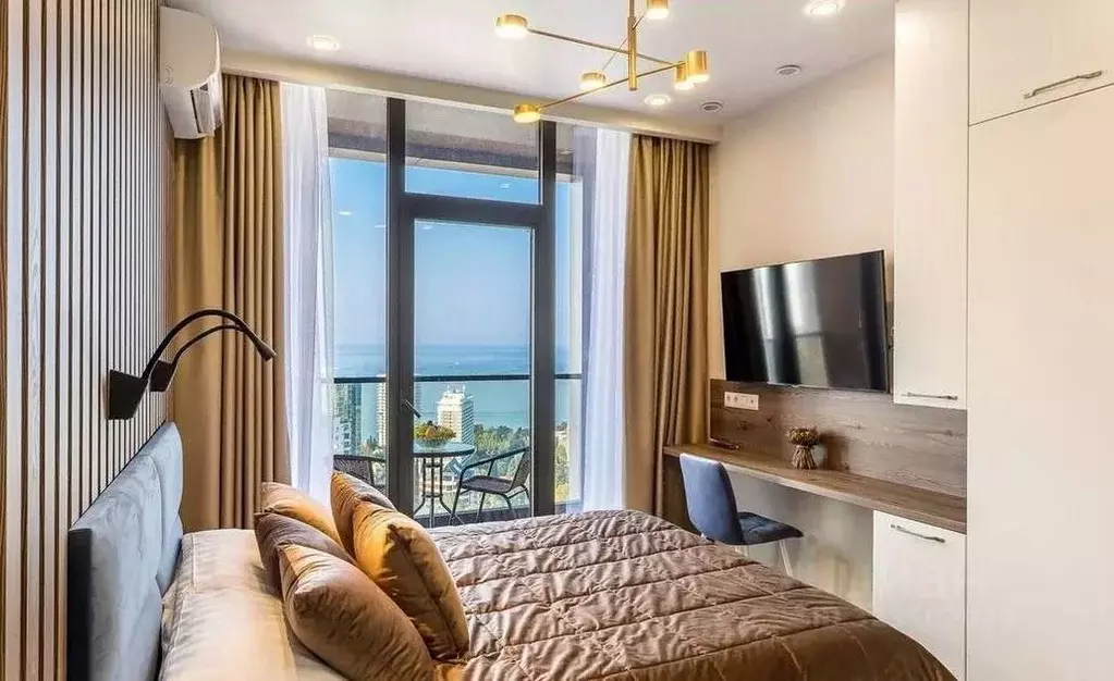 Студия Краснодарский край, Сочи Светлана мкр, ул. Депутатская, 10Б/1 ... - Фото 2