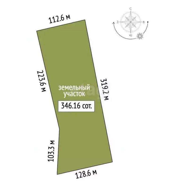 Участок в Крым, Черноморский район, Оленевское с/пос, с. Калиновка ул. ... - Фото 1