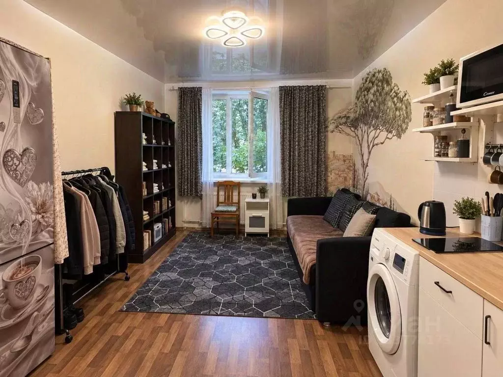 Студия Санкт-Петербург ул. Жени Егоровой, 10к1 (16.0 м) - Фото 1