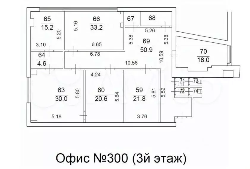 Аренда Офиса, 210 м ул. Староалексеевская, д. 5 - Фото 0