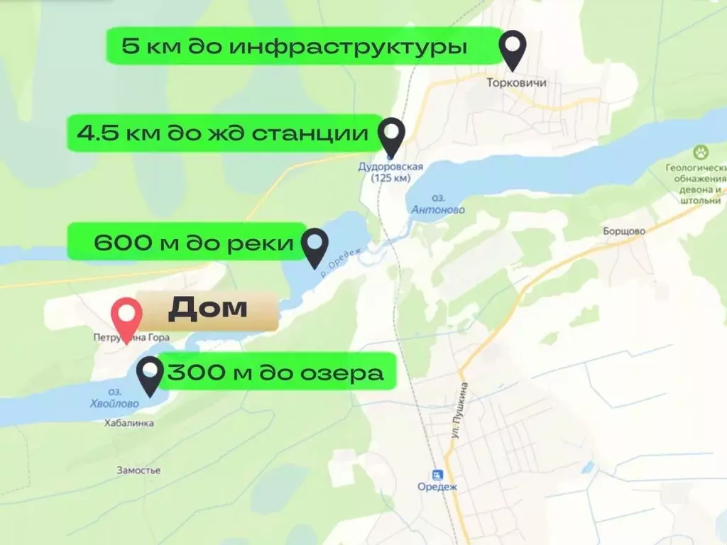 Дом в Ленинградская область, Лужский район, Торковичское с/пос, д. ... - Фото 2