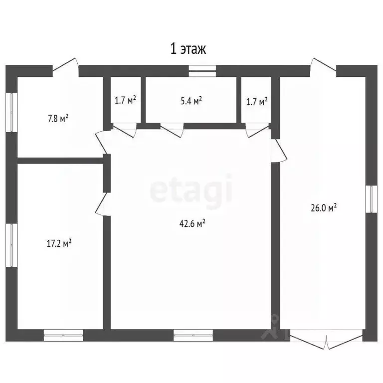 Дом в Тюменская область, с. Нижняя Тавда ул. Новопашина (181 м) - Фото 1