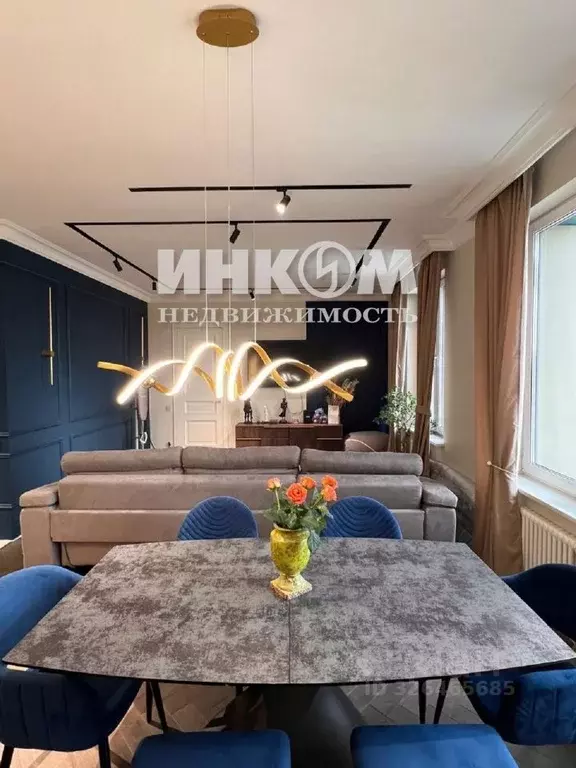 3-к кв. Москва ул. Фонвизина, 18 (89.0 м) - Фото 1