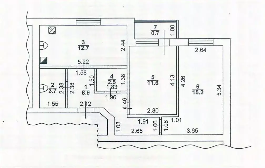 2-к кв. Ростовская область, Таганрог ул. Победы (54.0 м) - Фото 1