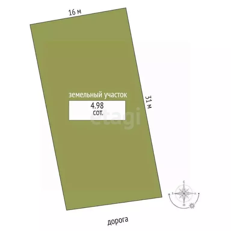 Участок в Крым, Симферопольский район, Трудовское с/пос, пос. Айкаван, ... - Фото 2
