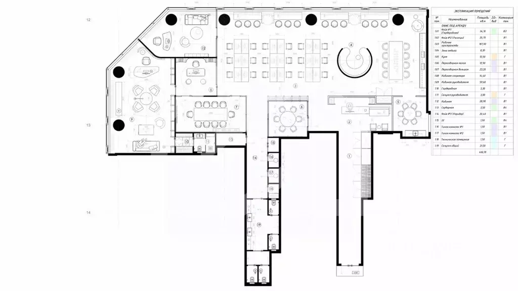 Помещение свободного назначения в Москва ул. Ермакова Роща, 1с1 (448 ... - Фото 2