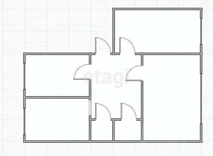 3-к кв. Тульская область, Тула Оружейная ул., 42 (70.0 м) - Фото 2