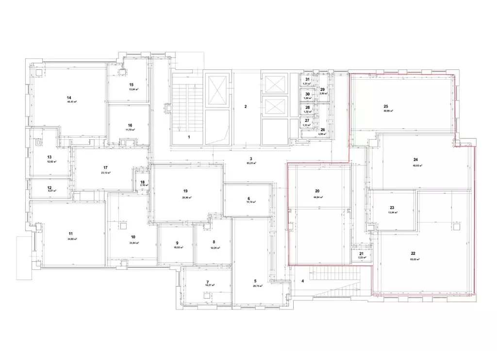 Офис в Москва Рязанский просп., 24к2 (223 м) - Фото 2
